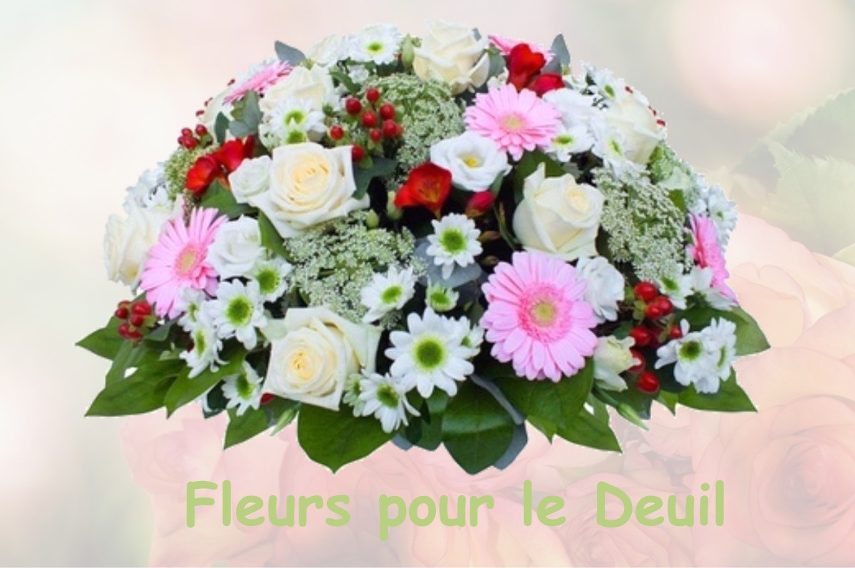 fleurs deuil AUVERS-SAINT-GEORGES